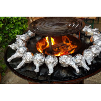 Actie GrillRing-Set 90 Woodstock + Gratis Oliekan